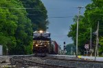 NS 4055 on a rainy day